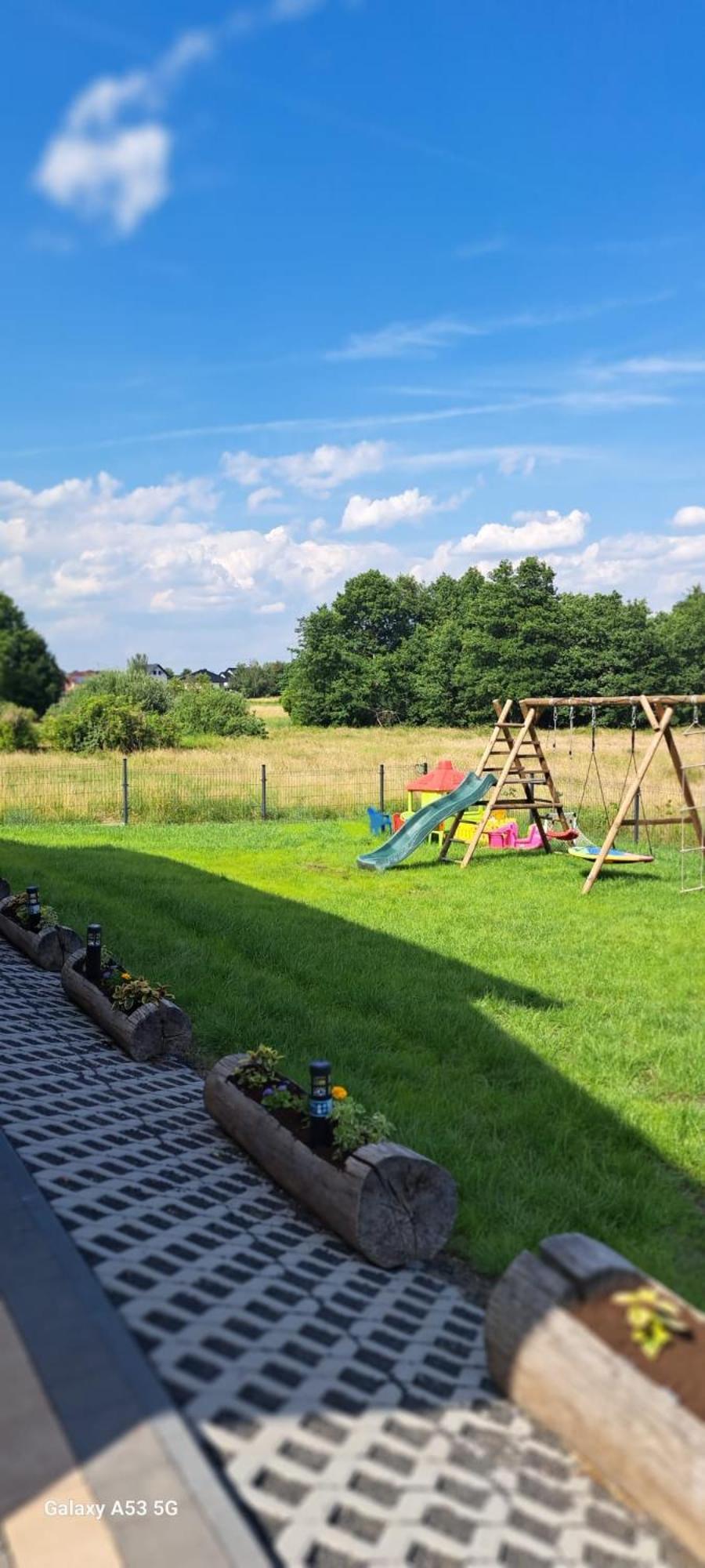 Sloneczne Wzgorze Appartement Lubrza  Buitenkant foto